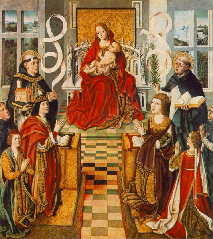 GALLEGO, Fernando Madonna of the Catholic Kings sdg china oil painting image